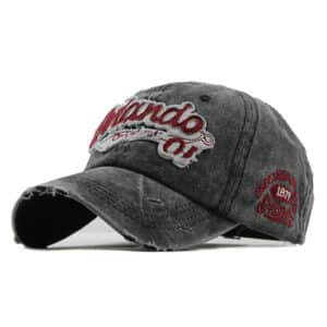 Cotton Washed Orlando Retro Baseball Cap