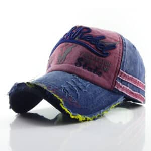 ripped vintage baseball cap