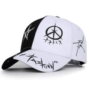 graffiti style baseball cap