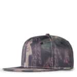 jungle green graffiti cap