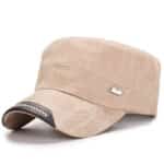 washed vintage flat-top cap