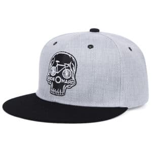 skull embroidery cap