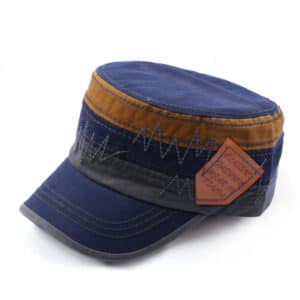 trendy flat top hat