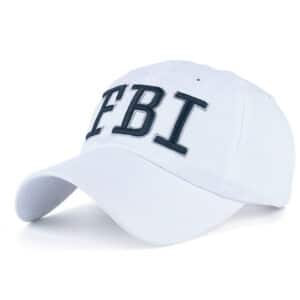 fbi cotton baseball cap